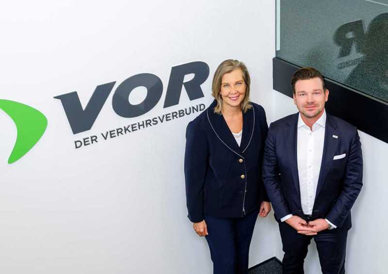 VOR Geschäftsführung Karin Zipperer und Alexander Schierhuber